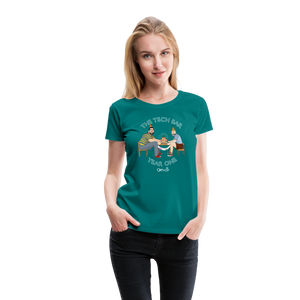 The Tech Bar Year One Tee - Womens - teal