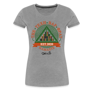 The Tech Bar Frat  - Women's Tee - heather gray