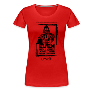 IT Service Provider Appreciation  - Women's Tee - red