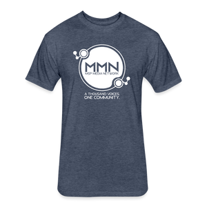 MMN White Logo - Men's Tee - heather navy