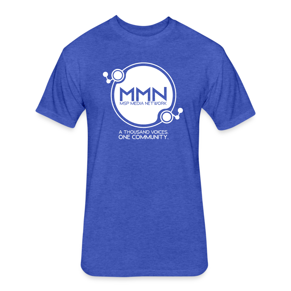 MMN White Logo - Men's Tee - heather royal