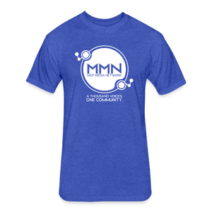 MMN White Logo - Men's Tee - heather royal