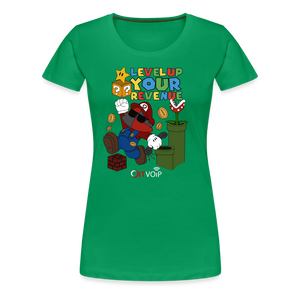 Super Cloudio Tee - Women's - kelly green