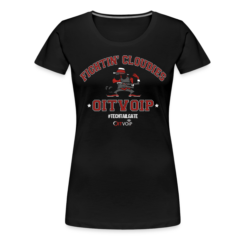 Fighting Cloudies Tee - Women's - black